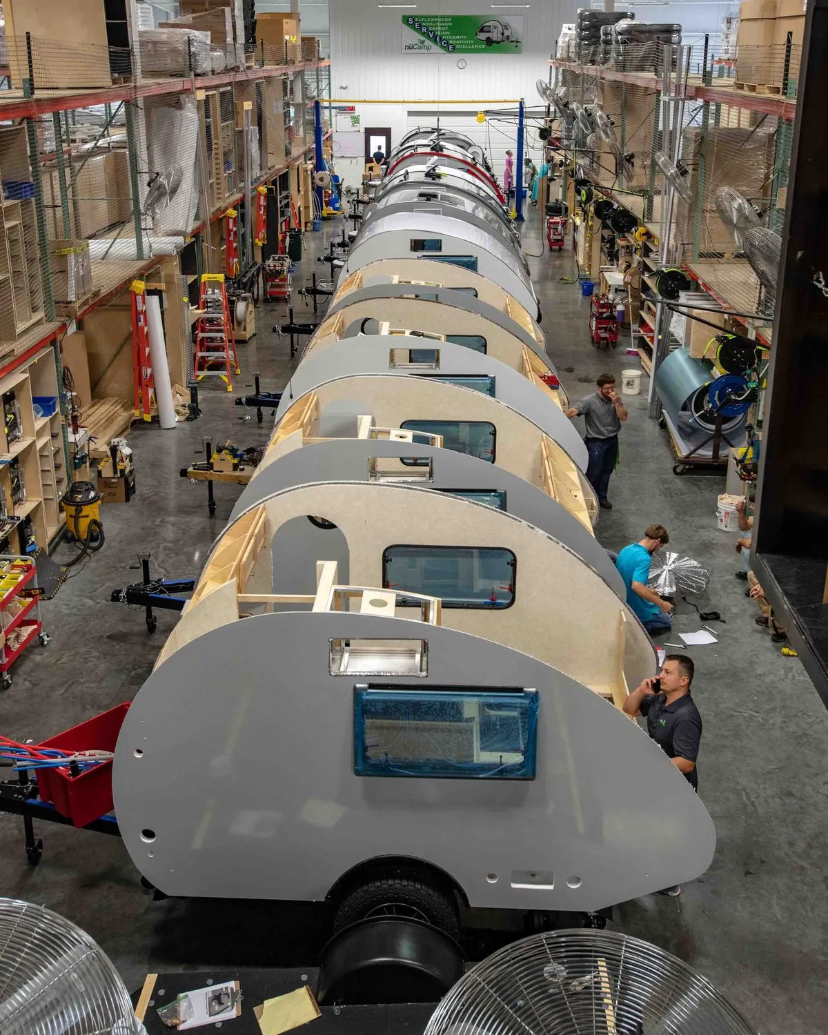 Manufacturing teams and products